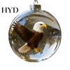 Handmade Glass Christmas Decorations Bird Acrylic Ornaments 2D Cardinals Animal Tree Elegant Decor Handcrafted Holiday Hanging for Home 3D Balls