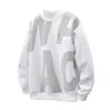 Men's Autumn and Winter Casual Loose Sweater Crew Neck Long Sleeve Top