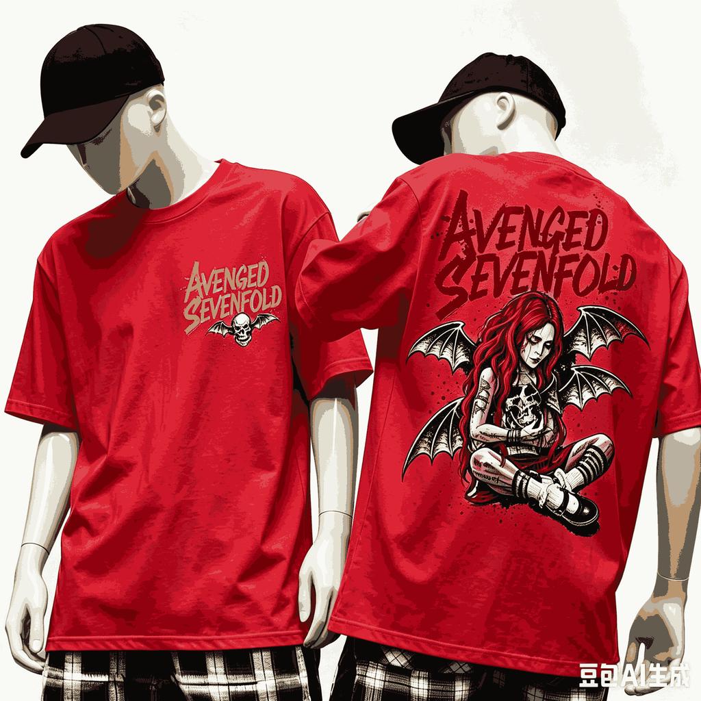 Avenged Sevenfold For Fan Gift Tshirt Unisex Unisex Harajuku Oversized Unisex Short Sleeve Streetwear High Quality Couples Classic
