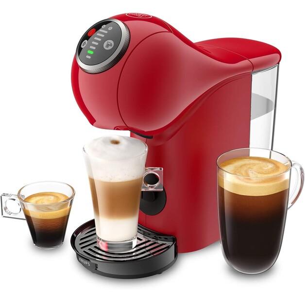 Капсульная кофемашина Krups KP340510 Nescafe Dolce Gusto Genio S Plus rot