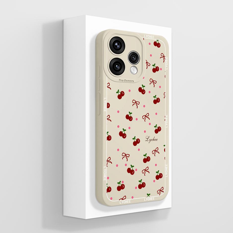 

Cases For OPPO Reno 15F 15 Pro Max Cartoon Cat Girl Shockproof Simple Camera Protection Housing For Reno15F Reno15ProMax Capa Reno 15F