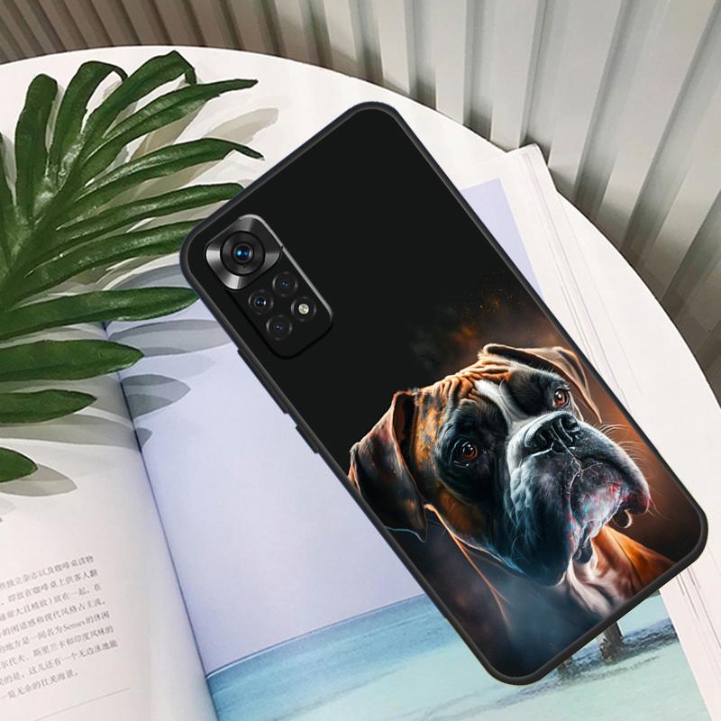 Boxer Dog For Xiaomi Redmi 10C 9C 12C 10A 9T Case For Redmi Note 12 8 9 10 11 Pro 9S 10S 11S Cover