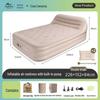 Mountain Inflatable Mattress with Backrest - Automatic Air Cushion Bed for Home, Floor, Tent, and Outdoor Camping.