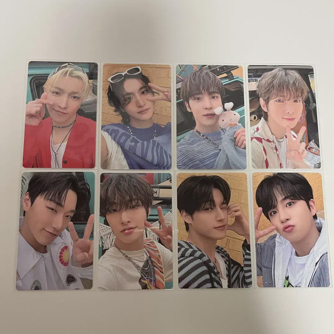 

Пакет фотокарточек из летней фотокниги Ateez