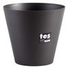 PLASTIKEN Pot De Fleurs Cône Tes - 32 Cm - Anthracite