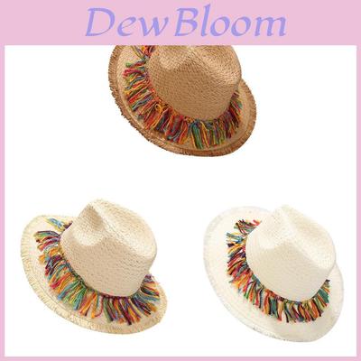 Classic Straw Hat For Women With Wide Brim Sun Protection For Beach And Outdoor Travel
