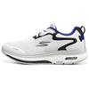 Go Walk Workout Walker Comfortable Versatile Shock Absorbing Durable Low Top Running Shoes Men Sneaker White Black Blue 216451-WBL