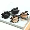Photochromic Graded Sunglasses Anti Radiation Eye Glasses For Women Men Replaceable Lens square Eyeglasses