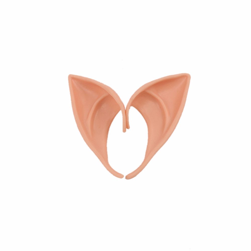 

Christmas Decor Emulsion Latex Elf Ears Halloween Decoration Angel Ears Cosplay Costume Accessories nude-10cm