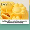 Easy to Clean Baking Molds Silicone Baby Popsicle Mold, with 6 Grids, Cartoon Shape Pastry DIY Chocolate And Pudding Tool, Flexible Non-stick Reusable