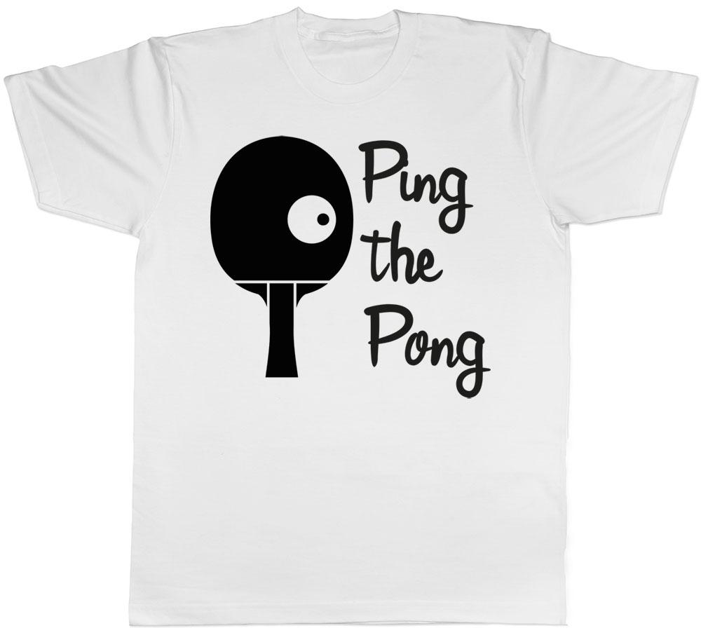 Ping the Pong Mens Womens Ladies Unisex TShirt