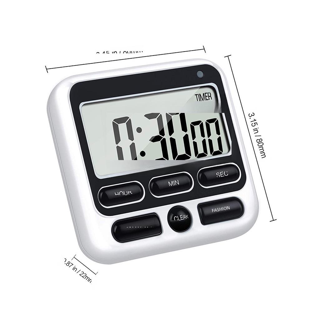 Engelsk versjon Studer Eksamensklokke: Opp/Ned-påminnelse, Vekkerklokke for tidsstyring til eksamen på høyere nivå