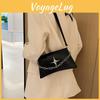 Stylish 2023 Pu Womens Shoulder Bag Chic Casual Crossbody Handbag With Chain Design