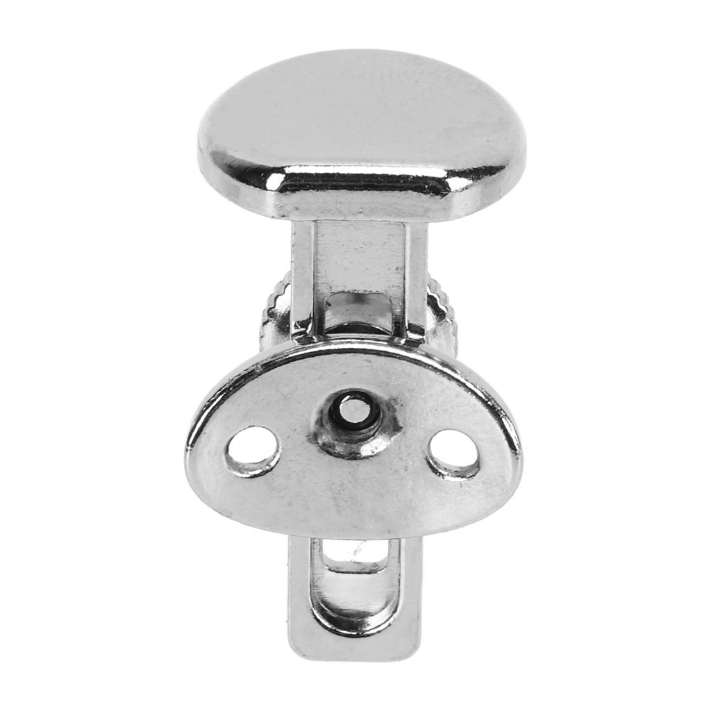 Saxophone Thumb Support Adjustable Clarinet Metal Finger Rest Cushion Protector with Screws