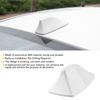1PCS White Shark Fin Car Roof Antenna Radio FM/AM Signal Aerial Auto Accessories