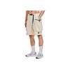 Under Armour Urban Outdoor Series Logo Patch Casual Loose Cargo Shorts Men Bottoms Beige 1387985-280