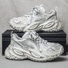 Men Casual Sneakers Outdoor Running Tennis Shoes Comfortable Trainers Platform Breathable Sneakers Vintage Sports Shoes Male