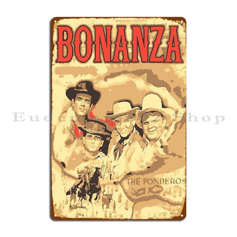Poster Bonanza Metal Plaque Garage Club Cinema Club Create Custom Tin Sign Poster