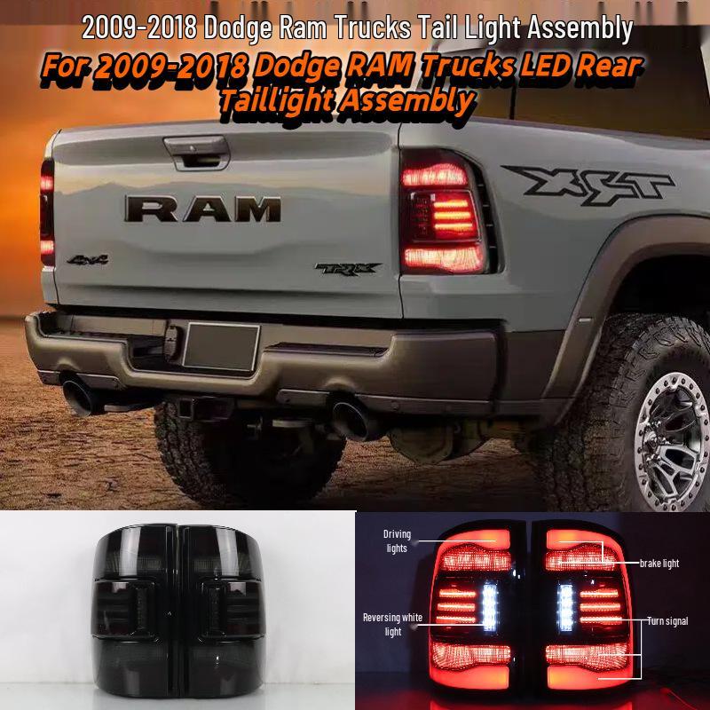 Tail Light Assembly for 2008-2018 Dodge Ram Trucks