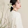 Sancai New Chinese Style Jacquard Cardigan