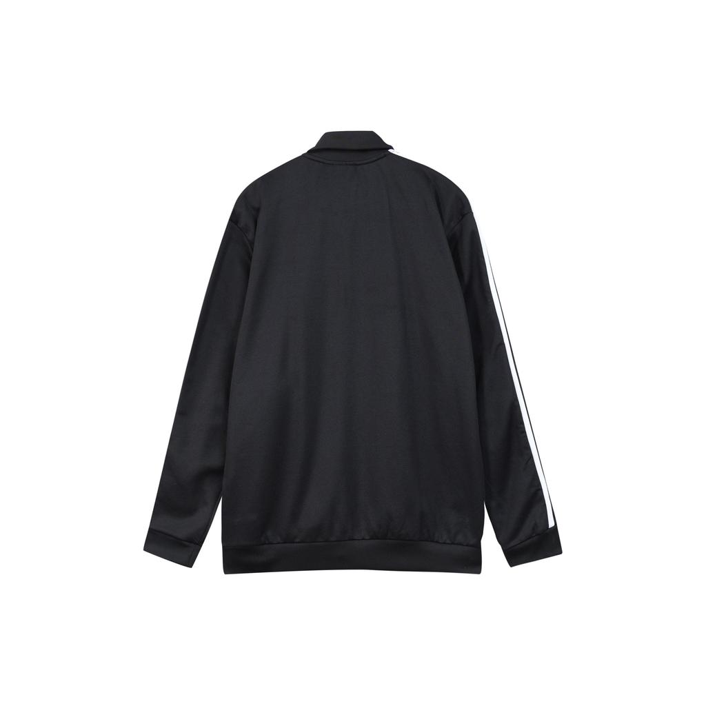 Adidas Originals Trefoil Three-Stripe Long Sleeve Sports Jacket Men Tops Black CW1250