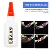 40ML Car Tire Letter Sticker Special Glue Motorcycle Auto Wheel Lettering Decoration Decal Glue Adhesive Auto Tool Accessories