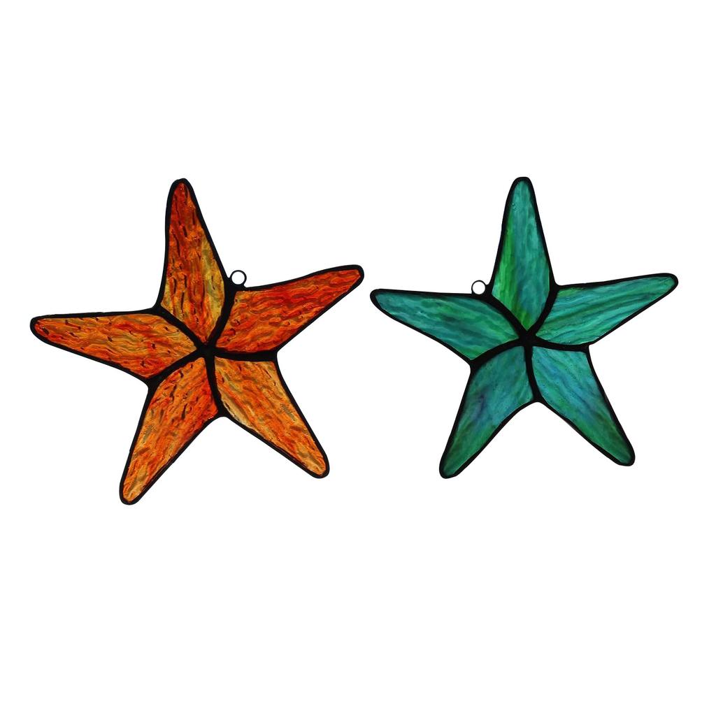Light-Transparent Hanging Ornaments - Plastic 2D Flat Ornaments - Single Sided 3.9 Inch Christmas Decorations For Walls And Doors
