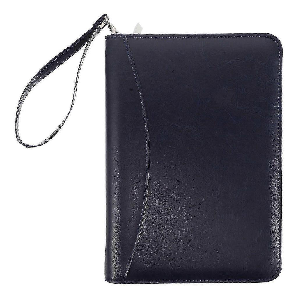 2026 Best!! Portfolio Binder with Zipper for Business Use Refillable Loose Leaf Binder