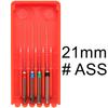 1 Balení 21mm 25mm Zubní Rotační Nosiče Pasty Spirální Plniče Lentulo Různé Strojní Plnění Zubní Lékařství Endodoncie Soubory Nástroje