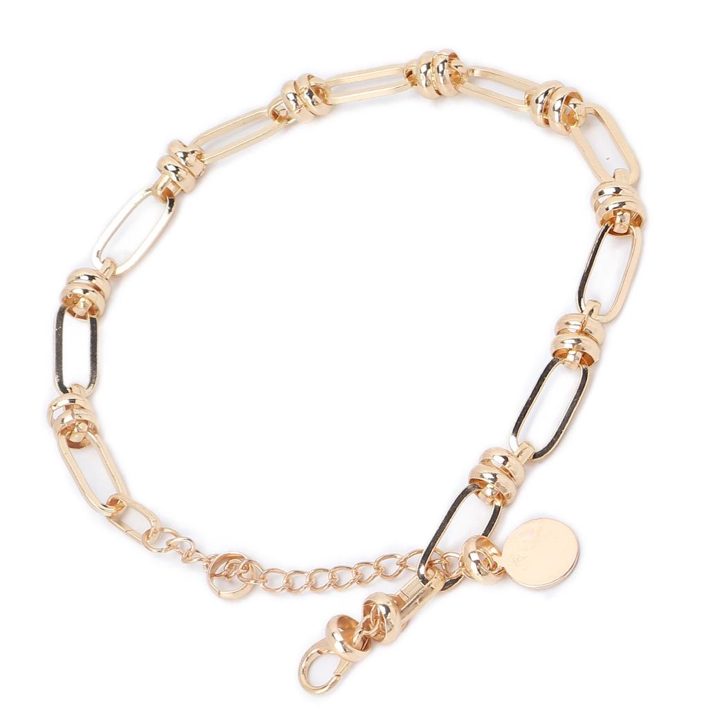 Fashionable Choker Necklace Hip Hop Geometric Pattern Alloy Necklace Clothes Accessory