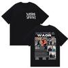 Rapper NATOS WAOR Tour 2025 Merch Graphic T Shirts Unisex Street Punk Hip Hop Short Sleeve Tshirt Unisex Retro Style Clothing Tees