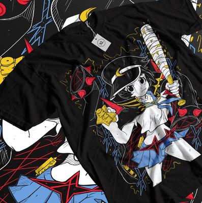 Mako Mankanshoku T-shirt Kill La Kill Ryuko Matoi Harajuku Japan Shirt All Size