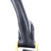CELINE Trapeze Handbag Black / grey felt/Calfskin Women Used