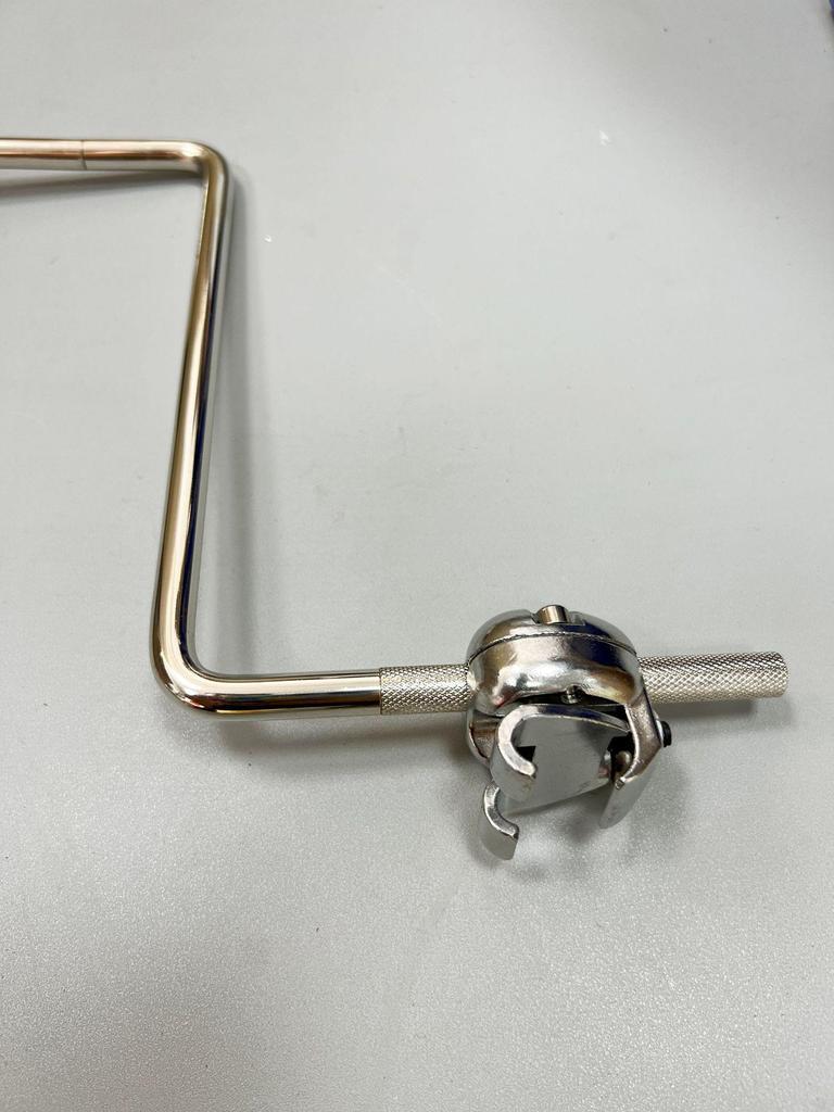 Multi-functional Drum Cymbal Extension Clip for Cymbals, Snares, and Tom-toms