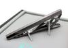 TATEOSSIAN Brushed Classic Tie Bar (Gunmetal) (Tie Pin/Tie Clip)