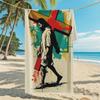 New, Double-sided Velvet Beach Towel, Support Surf Towel, Sports Towel.