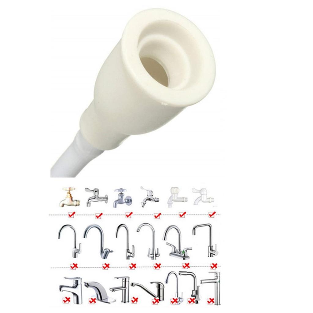 Push On Shower Hose and Head for People and Pets In Bath and Basin Taps