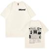 Rapper Frank Blonde Ocean Music Album High Quality Loose Unisex Vintage Hip Hop Fashion Streetwear Unisex And Unisex Tshirt