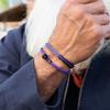 PIG & HEN Easy Ed Bracelet - Royal Purple X Black