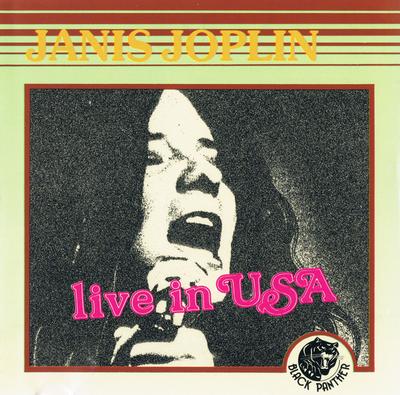 CD JANIS JOPLIN  Live In USA Unofficial ABP001 BLACKPANTHER 1989 Japan Rock Used