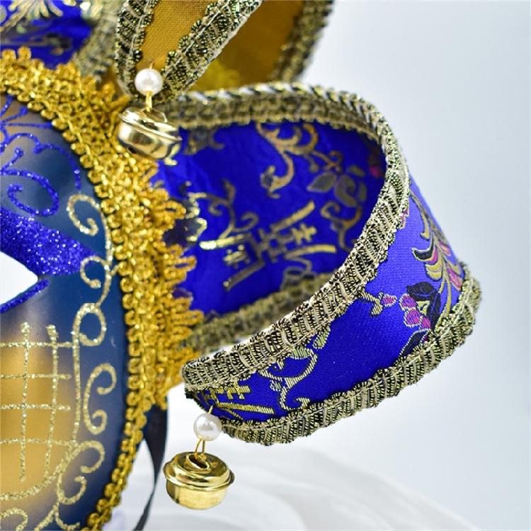 Narrenmaske Maskerade Maske Halloween Maske Party Maske Mardi Gras Maske Venezianische Komödienmaske für Karneval