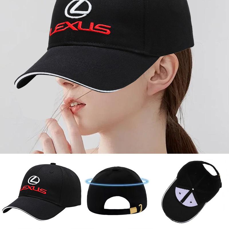 Embroidery For Lexus F SPORT ES RX NX CT GS RC HS LS UX LM LX GX LC RZ IS Car Logo Snapback Baseball Cap Adjustable Casual Hats