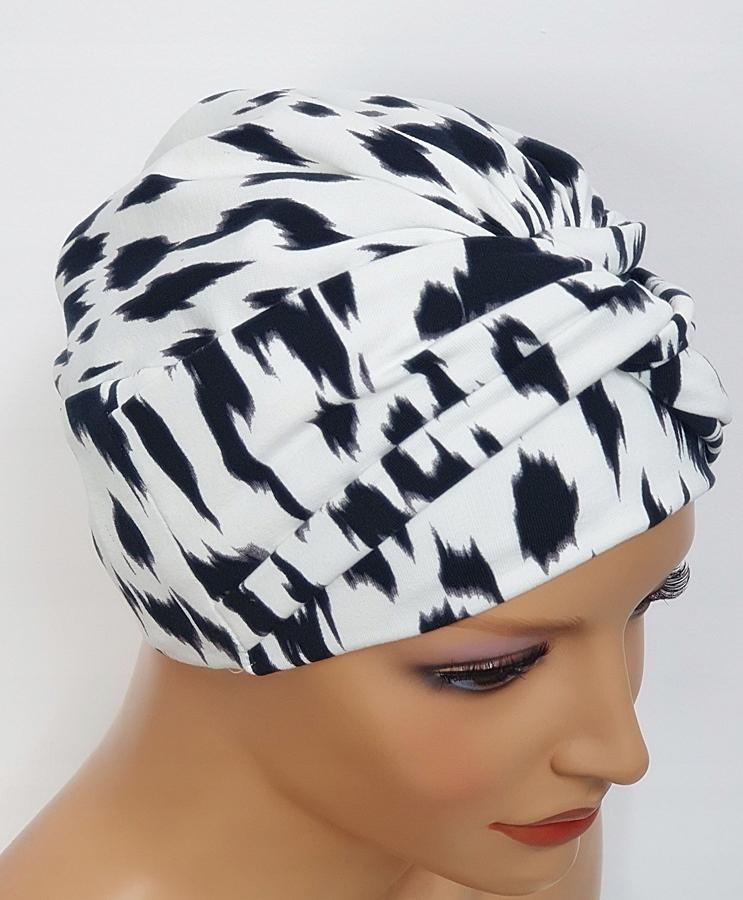 Przeplatany Turban Sara 284 Czapka Modna I Wygodna Także Po Chemioterapii