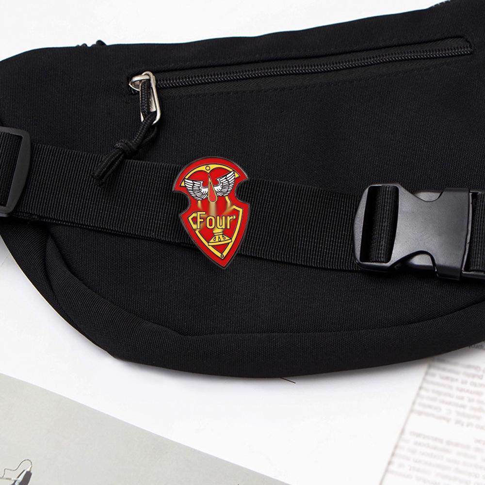 Blood Angels Space Marine Enamel Pin - Starborne Chapter Badge