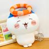 Summer Cat Plush Toy with Sunglasses And Float, Large Soft Pillow Stuffed Animal, Cuddly Beach Doll for Sofa, Gift for Girls