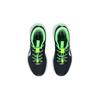 Li Ning Kids Comfortable Physical Fitness Test Non-Slip Shock Absorbing Wear-Resistant Low-Top Running Shoes Kids sneaker Black Green YKFS074-3