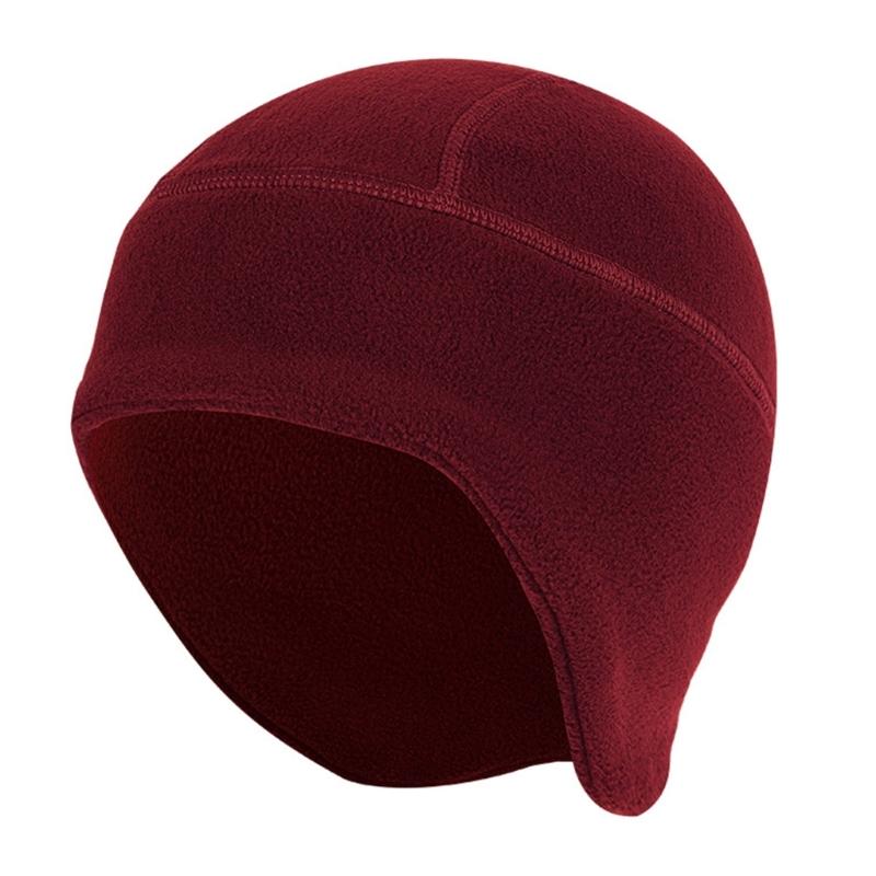 Winter Skull Hat for Outdoor Sports Ear Muff Beanie Cap Windproof Hiking Skiing Cap Headwear Thickened Fleece Hat