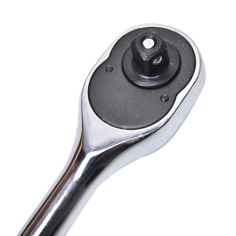 1/4 3/8 1/2 Inch Ratchet Wrench 24 Tooth Drive Ratchet Socket Wrench Tool Multifunction Diy Hand Tool Ratchet Handle Wrench