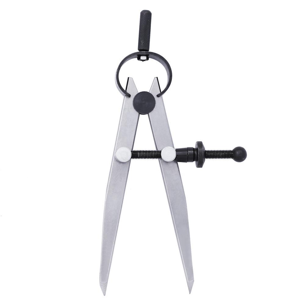 

Міцний регульований розсіювач крила Край креазер своїми руками Пошиття шкіряного металевого крафтового інструменту Компас 1pcs