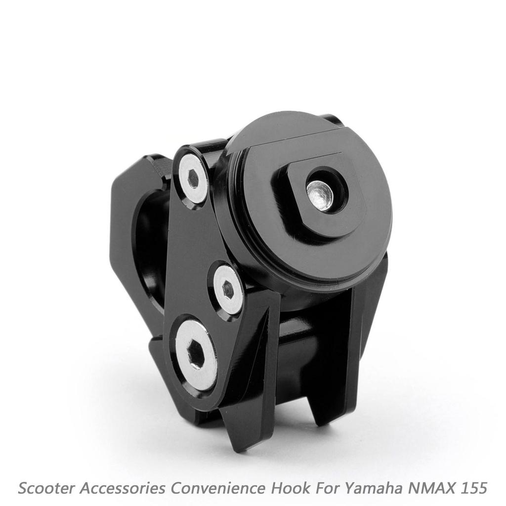 CNC Alu Motorcycle Black M6 Carry Helmet Bottle Hanger Holder Hook Universal